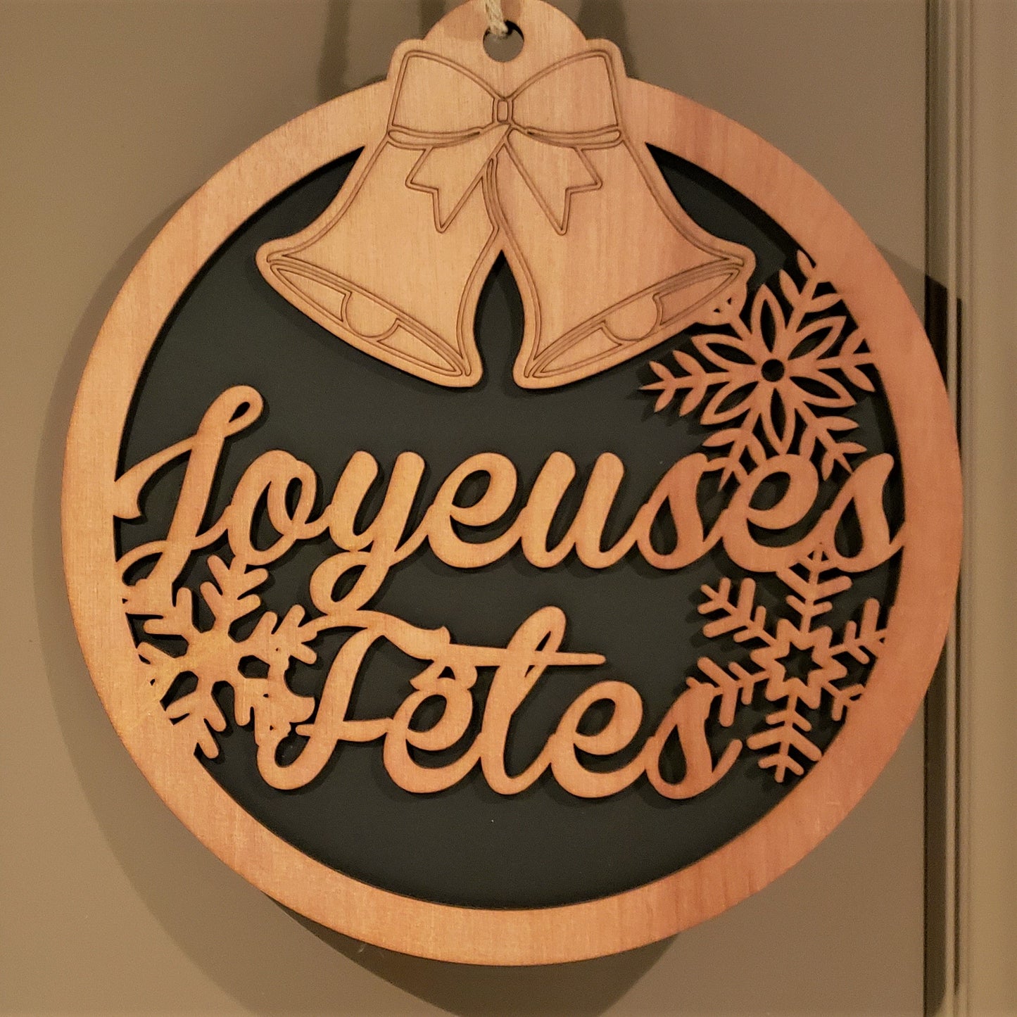 Couronne Joyeuses Fêtes
