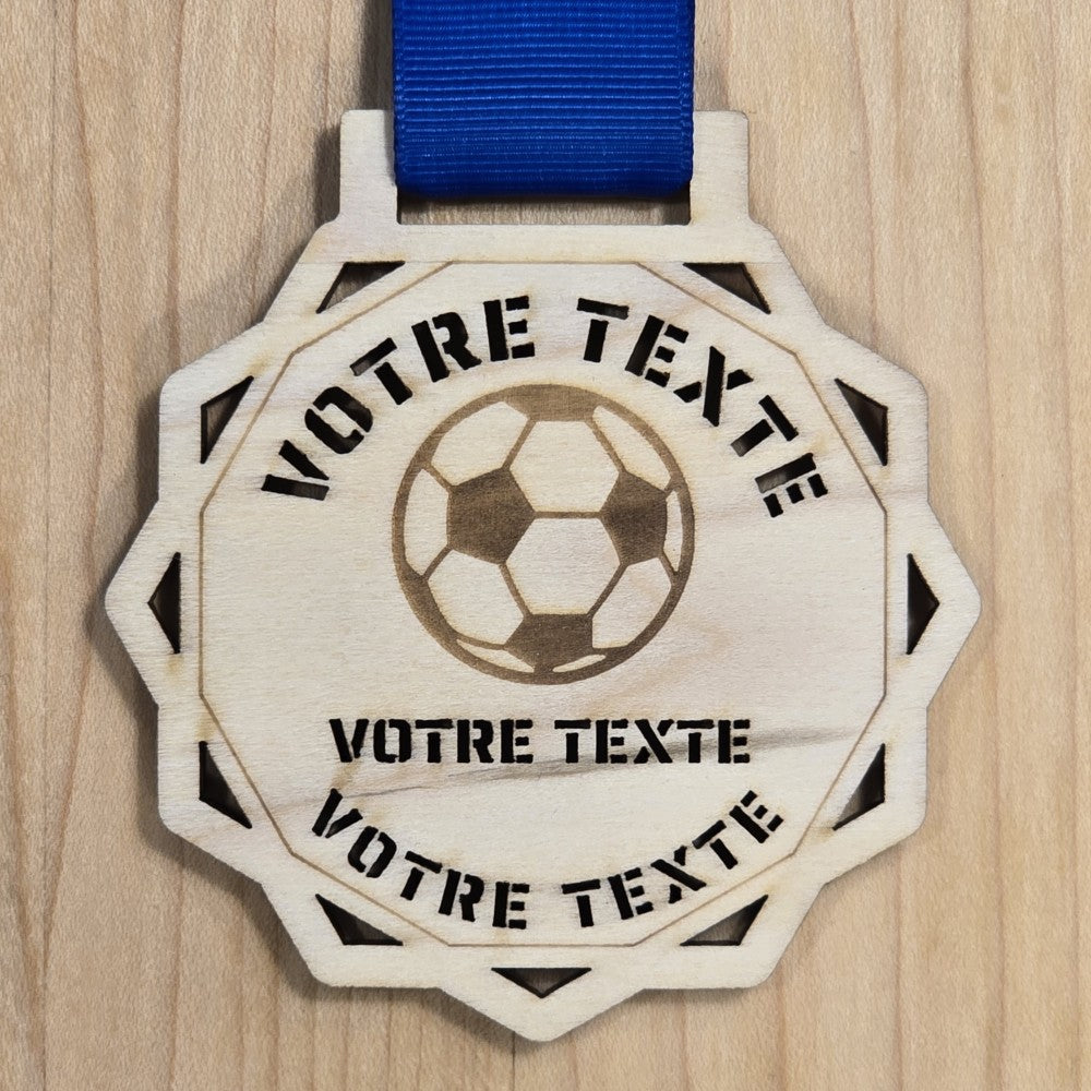 Personalized Soccer Medals – 3 Unique Styles & 4 Ribbon Color Options